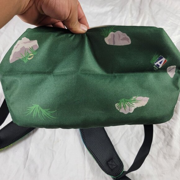 The Hobbit Aeries Con 2023 There and Back Again All Over Print Backpack With Pin - Picture 9 of 9